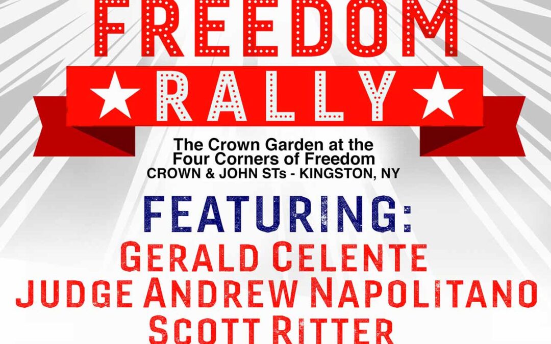 Peace & Freedom Rally Flyer